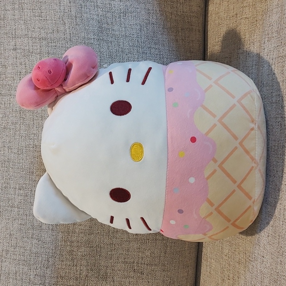 Hello Kitty by Sanrio 12" Ice Cream  Squishmallow•Plush•Clean•Soft